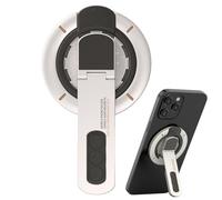 Supporto Per Anello Per Telefono - Impugnatura Rotante Per Supporto Per Telefono, Cavalletto Super Magnetico | Compressione Estraibile Regolabile Per Smartphone Da Tavolo Per Auto, Streaming, Scrivani