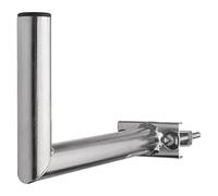 Supporto per antenna universale per balcone, diametro tubo: 40 mm, altezza 150 mm, distanza dalla base (parete): 350 mm.