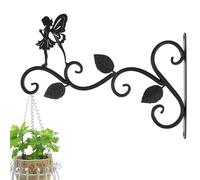 Supporto per appendere la casa degli uccelli - gancio da parete all'aperto | gancio da parete decorativo | montaggio in metallo pesante per mangiatoie per uccelli, gancio resistente all'int