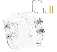 Supporto per Apple TV, montaggio a parete dietro staffa TV per Apple TV, supporto trasparente per Apple TV, compatibile con tutte le generazioni Apple TV (compresi tutti i modelli 4K), facile