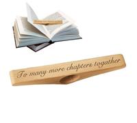 Supporto Per Apripagine Dei Libri,Accessorio per la Lettura in Legno,Supporto Per La Lettura Con Fermapagine A Pollice | Per Lettori Appassionati Studenti Donne Uomini Bambini Ed Adulti