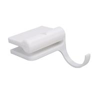 Supporto per Archetto per Leggio, Organizer Pieghevole Durevole con Morsetto per Matita per Suonatori di Violino e Violoncello, Materiale ABS, 1 unità (WHITE)