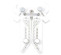 Supporto per Arco a Treppiede a Forbice Supporto Stabile per Arco Composto e Ricurvo Supporto per Treppiede da Caccia(White)
