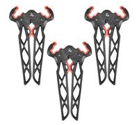 Supporto per Arco da Tiro con L'Arco, Confezione da 3, Supporto Pieghevole per Arco Composto, Supporto Bipiede Rimovibile per Caccia con Arco All'aperto, Accessori per Tiro con L'Arco