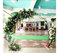 Supporto per arco di palloncini in metallo per matrimoni, anniversari e feste, sfondo perfetto per addio al nubilato, decorazioni per la casa e celebrazioni