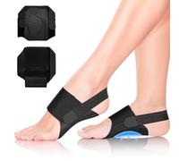 Supporto per arco plantare per fascite plantare e piede piatto, supporto per arco plantare con cuscinetti in gel, per alleviare il dolore e sostenere l'arco plantare (1 paio)