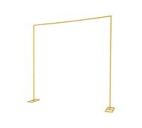 Supporto per arco regolabile con cornice per palloncini in metallo, supporto per matrimoni con basi per decorazioni per eventi