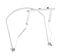 Supporto per armonica, regolabile, professionale, colore argento, per 10 fori