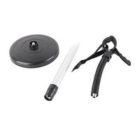 Supporto per Asciugacapelli, base stabile con altezza regolabile fino a 93,5 cm e collo flessibile, supporto regolabile per asciugacapelli, ideale per acconciatura capelli, asciuga