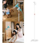 Supporto per asciugacapelli compatto a mani libere per la toelettatura degli