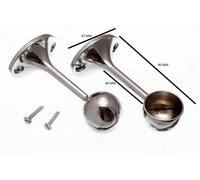 Supporto Per Asciugamani 2 X Estremità E 1 X Centrale 25Mm CP E Viti