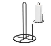 Supporto per asciugamani di carta da terra - Porta rotolo di carta portatile, Dispenser di rotoli di metallo per piano di lavoro | Portasciugamani multiuso per rotolo di carta da cucina, deposito
