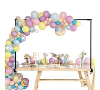 Supporto per asta da tavolo, supporto per asta da tavolo con morsetti, supporto regolabile in metallo per di fiori e palloncini, supporto per di fiori e palloncini, supporto ad per
