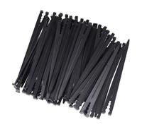 Supporto per Asta di Irrigazione a Goccia Micro 50 Pezzi, Plastica | Accessorio Riutilizzabile per Linee Ordinate, Adatto a Tubi Comuni, per Giardino e Serra
