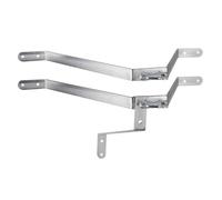 Supporto per asta Extralink K500, 500mm, con morsetti M8, acciaio, zincato