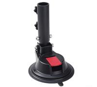 Supporto per asta portabandiera con ventosa, confezione da 1, base in acciaio inox, per camper, auto, moto, facile da installare, senza trapano, per esposizione di campi sportivi e campeggio