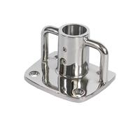 Supporto per Asta Portabandiera In Acciaio Inox 316 per Imbarcazioni, Resistente e Antiruggine.