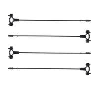 Supporto per asta portabandiera per bici da 4 pezzi - Morsetto di montaggio per