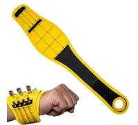 Supporto per attrezzi da polso, supporto leggero per polso con forti magneti, 40,1 x 6,5 cm, cinturino per attrezzi per tenere viti, chiodi, gadget , panno Oxford