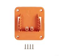 Supporto per attrezzi per batteria RIDGID 18 V agli ioni di litio - Stabile supporto da parete in ABS, facile da montare con viti, ordine per officina e garage, (1 pezzo)