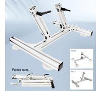 Supporto per attuatore lineare fai-da-te Staffa per motore lineare elettrico Staffa in lega di alluminio in acciaio inossidabile ad angolo regolabile