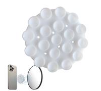 Supporto per auto a supporto telefono-cellulare con maniglia per la custodia del telefono cellulare | Manubrio adesivo in silicone con aspirapolvere telefonico per specchi, do