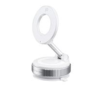 - Supporto per auto, design a 3 assi, girevole a 360°, pieghevole, portatile, con magnetica, con magneti N55, per tutti i telefoni, auto/specchio/palestra su esterno liscio