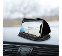 Supporto per auto, lavabile e riutilizzabile, per telefono, da cruscotto, resistente alle variazioni di temperatura e alla luce solare, con base