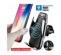 SUPPORTO PER AUTO PRESA ARIA CON CARICABATTERIA WIRELESS PER SMARTPHONE C-9A09