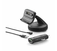 Tomtom 9Uub.001.40 Supporto Magnetico Attivo e Caricabatterie per Tutti i Navigatori Go Essential da 5/6 Pollici, Go Premium da 5/6 Pollici, Go 520/620/5200/6200 e Go Professional da 5/6 Pollici