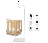 Supporto per baby monitor, 170 cm, altezza regolabile, compatibile con Nanit, Owlet, Infant Optics DXR-8 Pro, VTech, Vava, Eufy & Allen Baby Camera con filettatura da 1/4"