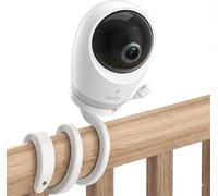 Supporto per baby monitor compatibile con eufy E21/E20/C10, supporto flessibile per baby monitor per culla/asilo/telecamera per animali domestici/bambini, senza attrezzi o danni alla parete
