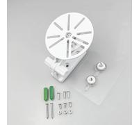 Supporto per baby monitor compatibile con TP-Link Tapo C200/C210/C212/C220/C225, supporto da parete per fotocamera EZVIZ C6N/C6CN, C6, C6W, CP1, Reolink E1/E1 Pro, Imou Ranger 2/2C/RC/Rex 3D