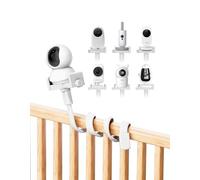 Supporto per baby monitor GHB,Supporto universale per baby monitor Philips Avvento, supporti a morsetto per HelloBaby/Blemil/Jeeber/Nooie Vtech (Baby Monitor Rope-1pack-FR)