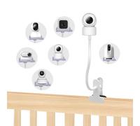 Supporto per baby monitor GHB, universale, supporto per fotocamera per bambini, supporto per clip compatibile con 1/4 baby monitor con filettatura, supporto per cellulare