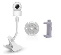 Supporto per baby monitor GHB, universale, supporto per fotocamera per bambini, supporto per clip compatibile con 1/4 baby monitor con filettatura, supporto per cellulare