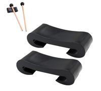 Supporto per bacchetta per batteria, set da 2 pezzi, supporto per bacchette, per handpan