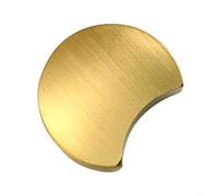 Supporto per bacchette con cucchiaio e forchetta integrati, motivo luna dorata su base in metallo, per una cena pratica ed elegante (oro)