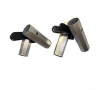 Supporto per bacchette con doppio morsetto a molla regolabile in metallo per mantenere le bacchette sicure e pronte all'uso (A)