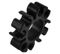 Supporto per Bacchette da Batteria in Silicone, Nero, per Supporto | Si Fissa a Lato Sinistro o Destro su Asta da 38mm, Tiene Fino a 4 Paia per Prove e Registrazioni