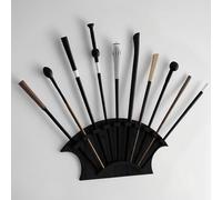 Supporto per bacchette decorative da parete 10 slot 13.46*6.3in bacchette magiche compatibili con bacchette fino a 15 mm, progettato appositamente per collezionisti e amanti delle bacchette magiche