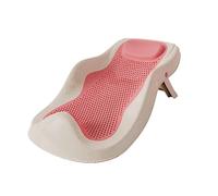 Supporto per Bagnetto Baby Vasca da Bagno Sedile per Doccia Antiscivolo Ergonomico Pieghevole Bagnetto Staffa di Supporto Sdraiata Tappetino per Bagnetto per Doccia per Vasca da (Rosa)