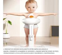 Supporto Per Bagnetto,Supporto Doccia per Bambini 6-36 Mesi - Base Antiscivolo Impugnatura Ergonomica per Bagno
