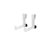 Lechuza Set di 2 Ganci per Vasi Balconera - nero
