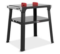 Weber Lumin 3401233 - Supporto Elettrico per Barbecue, Telaio Robusto e Leggero, con ripiano portaoggetti, Compatibile con Tutti i Modelli Lumin, Adatto per Sistema Works, Colore: Nero