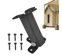 Supporto per barre portatutto - Supporto per barre portatutto regolabile e robusto, per l'installazione | Robusto supporto strutturale, rialzo tetto in metallo per una presa sicura, facile da