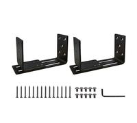 Supporto per barriera per porta regolabile, per rinforzo della porta di sicurezza, supporto in acciaio per telaio di rinforzo della porta girevole, antiruggine e resistente