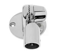 Supporto per base da ponte con cricchetto per antenna per barche marine in acciaio inossidabile regolabile