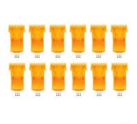 Supporto per batteria 2 in 1 compatibile con batterie Dewalt da 20 V, incluse DCB203 DCB206 DCB180 per organizzazione a parete (12 pezzi)
