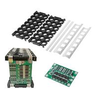 Supporto per batteria agli ioni di litio 3x7 18650 per alimentazione ininterrotta UPS Batteria fai da te Kit fai da te in plastica speciale (staffa set senza custodia)